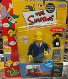 Playmates The Simpsons Super-Intendent Chalmers Interactive Figure