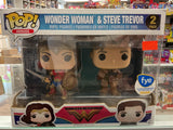 Funko POP! Wonder Woman & Steve Trevor Vinyl Figure 2 Pack