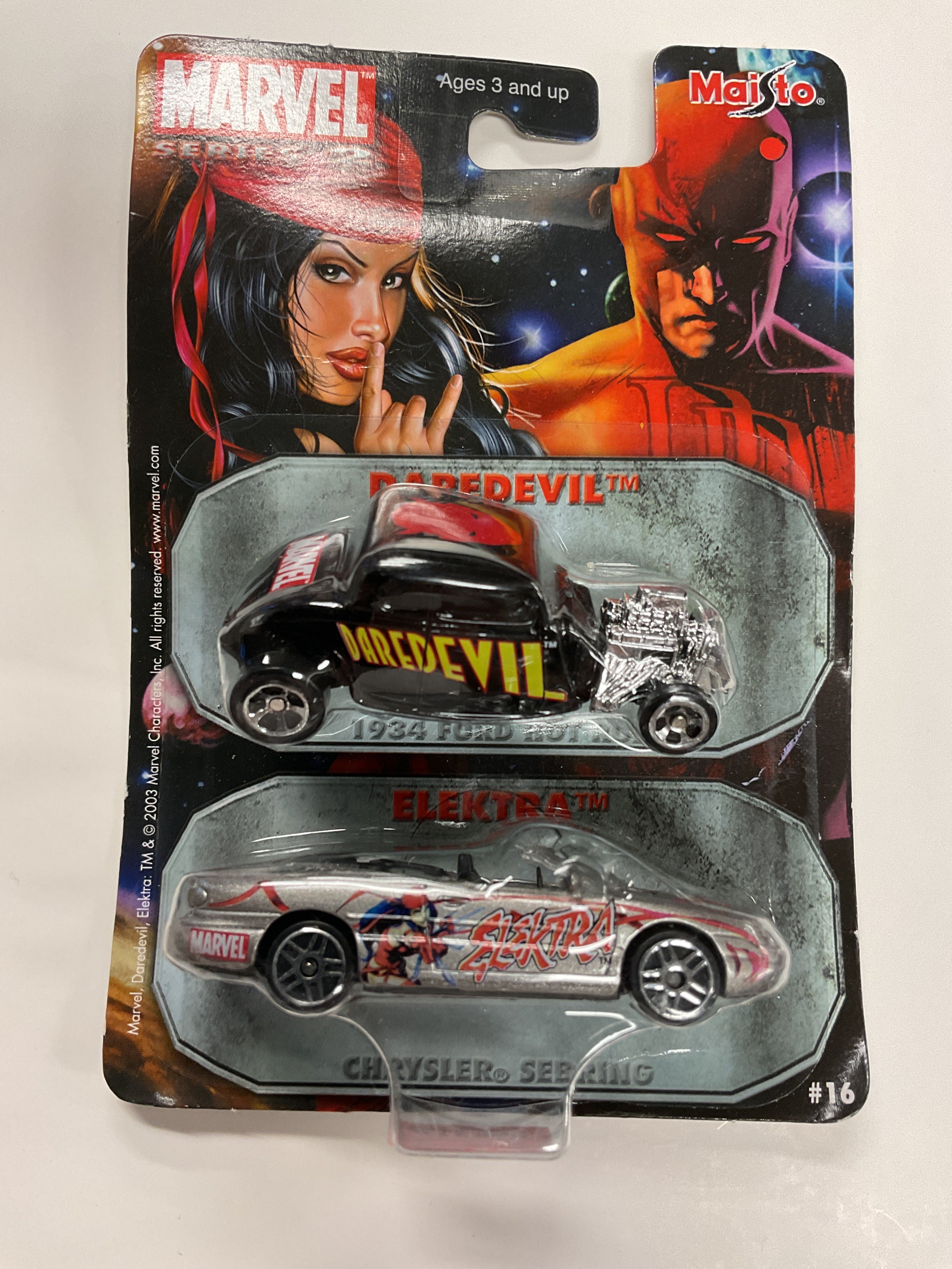 Daredevil Rods Maisto Marvel Metal Die Cast Car 1934 Ford Hot Rod Daredevil Amd Chrys ...