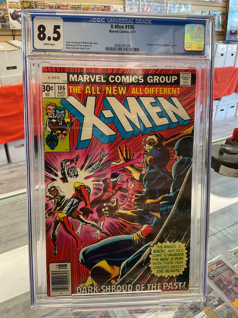 X-men #106 CGC Graded 8.5 Comic