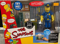 Playmates The Simpsons Police Station With Exclusive Officer Eddie Interactive Playset