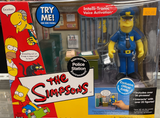 Playmates The Simpsons Police Station With Exclusive Officer Eddie Interactive Playset