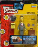 Playmates The Simpsons Blue Haired Lawyer Interactive Figure