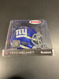 Riddell NFL New York Giants Alec Ogletree Signed Speed Mini Helmet JSA Certified