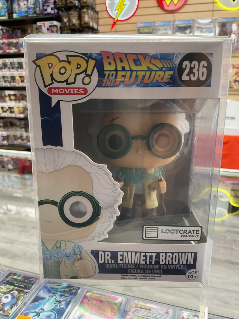 Funko POP! Back To The Future Dr.Emmett Brown Vinyl Figure #236