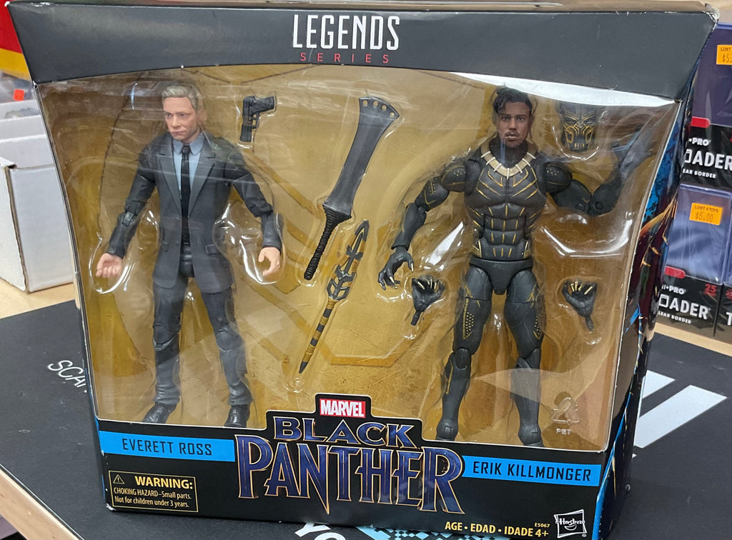 Hasbro Marvel Legends Black Panther Everett Ross & Erik Killmonger Action figure set