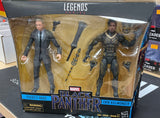 Hasbro Marvel Legends Black Panther Everett Ross & Erik Killmonger Action figure set