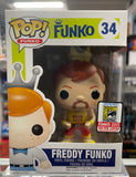 Funko POP! Freddy Funko Vinyl Figure San Diego Comic Con Exclusive 2015