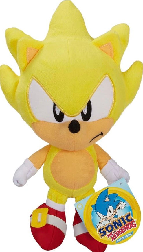 Jakks Pacific Sonic The Hedgehog SuperSonic Plushy