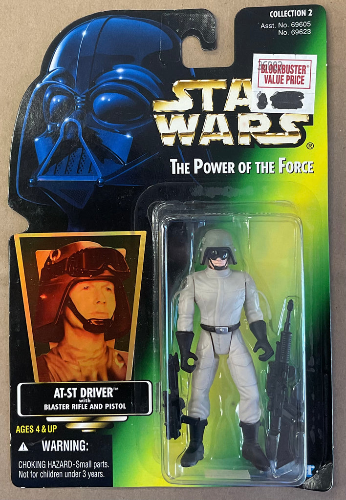 Kenner Star Wars Power of the Force AT-ST Driver Action Figure