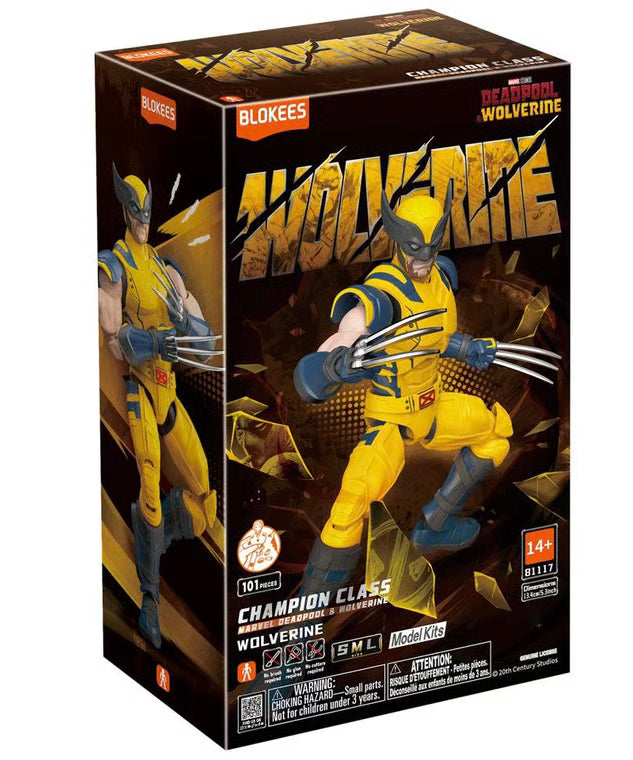 Blokees Marvel Champion Class Wolverine Model Kit