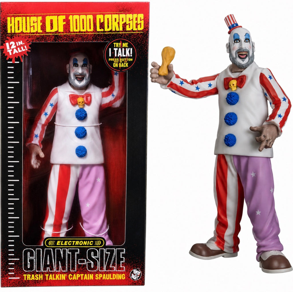 Trick Or Treat Studios House Of 1000 Corpses Trash Talking Captain Spaulding Giant-Size Electronic
