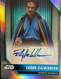 Topp Star Wars Lando Calrissian Auto 4/5 Billy Dee Williams Card