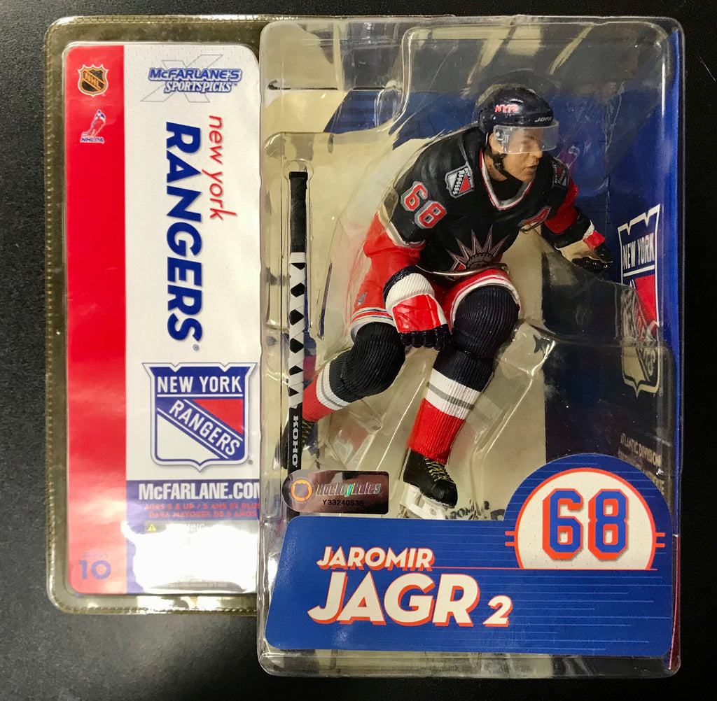 McFarlane’s Sportspicks NHL Series 10 New York Rangers Jaromir Jagr Liberty Jersey Variant Action Figure