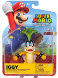 Jakks Pacific Super Mario Iggy (With Magic Wand) Action Figure