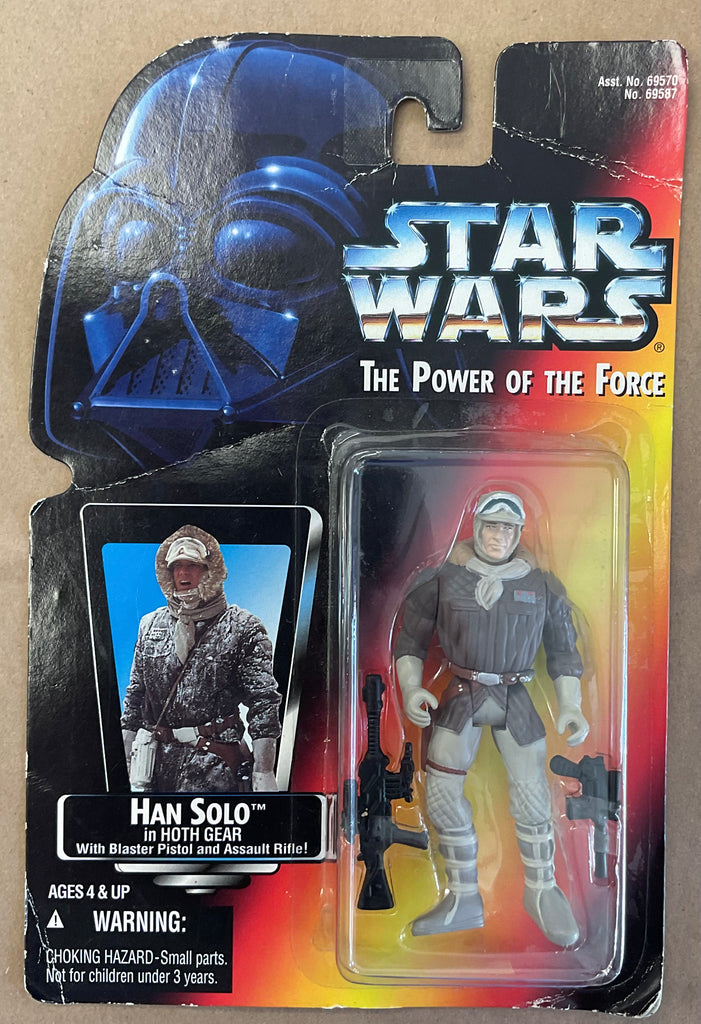 Kenner Star Wars Power of the Force Han Solo in Hoth Gear Action Figure