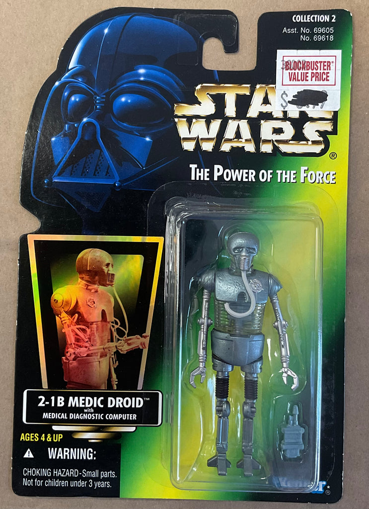 Kenner Star Wars Power of the Force 2-1B Medic Droid Action Figure