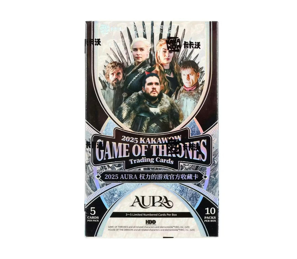 Kakawow 2025 Japanese Game Of Thrones Aura Card Box