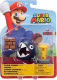 Jakks Pacific Super Mario Chain Chomp (With Block) Action Figure