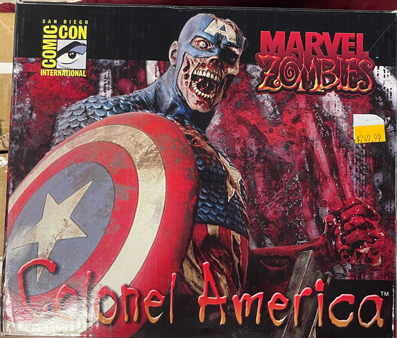 Marvel Zombies Colonel America Statue SDCC Diamond Select 265 of 1000  Exclusive