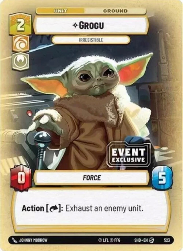 Star Wars Unlimited Grogu - Irresistible 2024 Gencon Promo Exclusive Brand New
