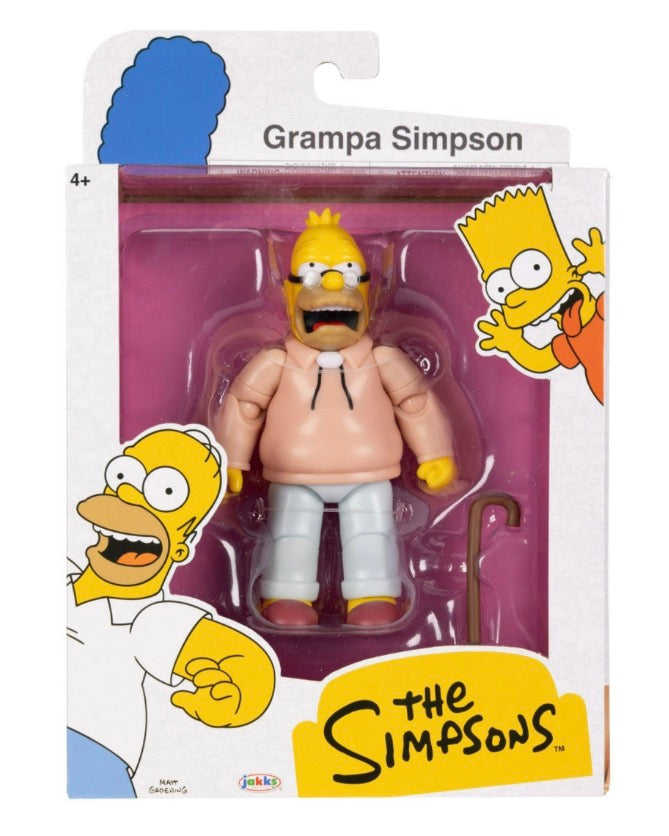 Jakks Pacific The Simpsons Grampa Simpson Action Figure