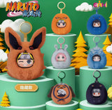 Eaki Naruto Beast Party Fluffy Keychain Blind Box