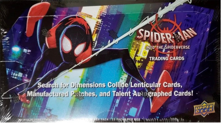 Upper Deck Spider-Man into the SpiderVerse Trading Cards