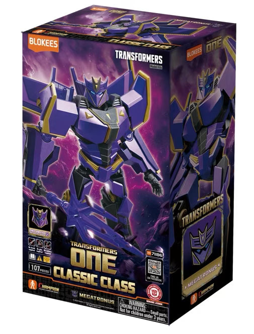 Blokees Transformers One Classic Class Megatronus Model Kit