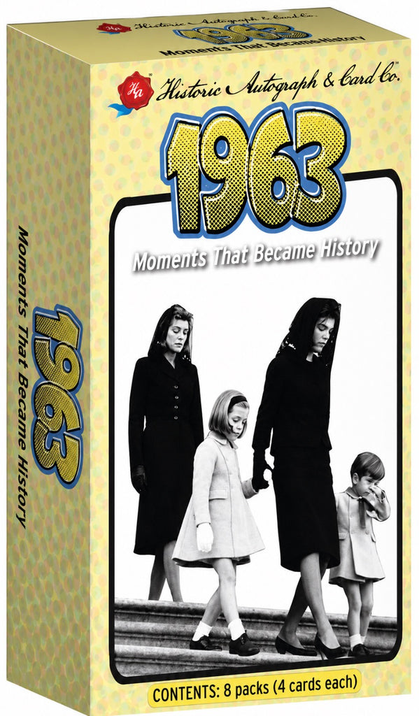 Historic Autograph & Card Company Moments That Became History 1963