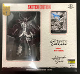 McFarlane Toys Entertainment Earth SDCC 2023 Exclusive Autograph Edition Spawn With Throne Action Figure Set