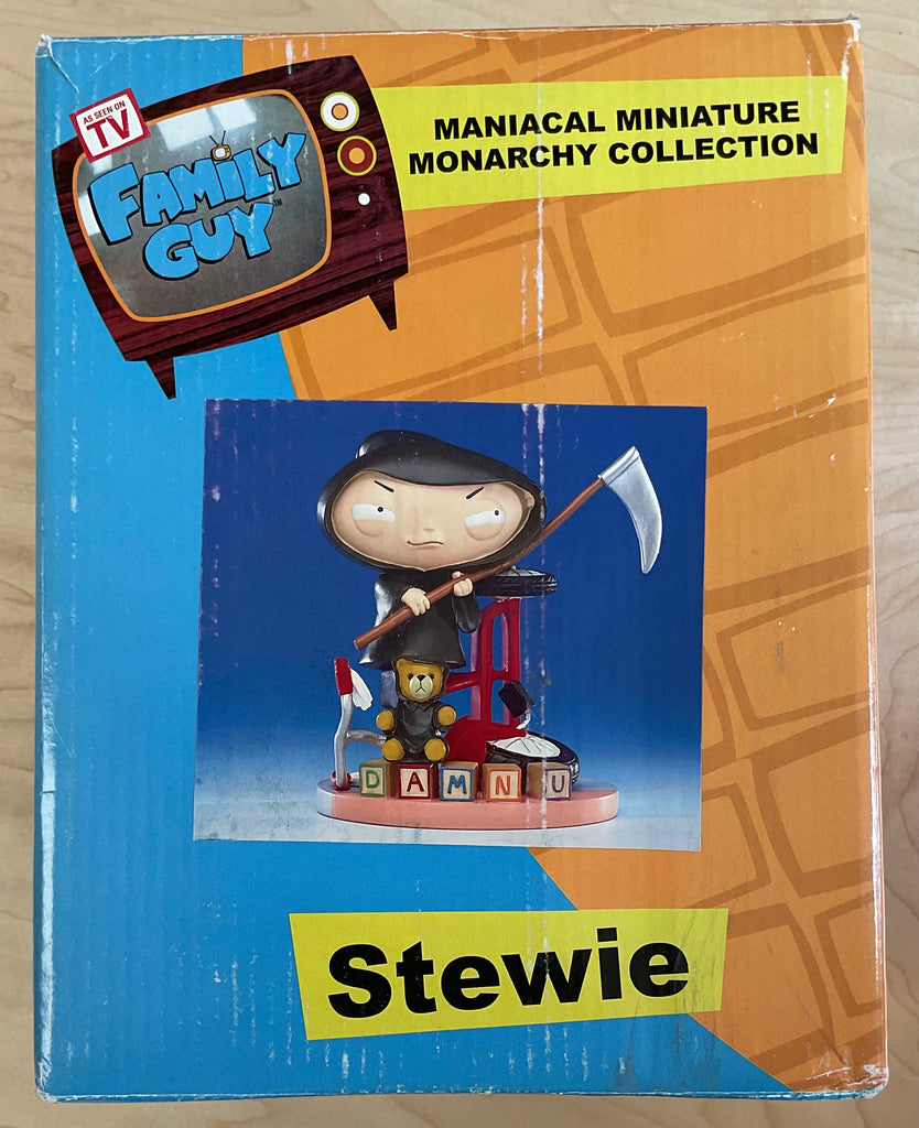 Hamilton Action The Family Guy Maniacal Miniature Monarchy Collection Stewie Statue