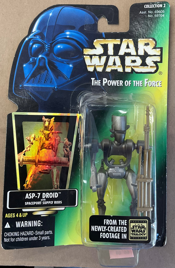 Kenner Star Wars Power of the Force ASP-7 Droid Action Figure