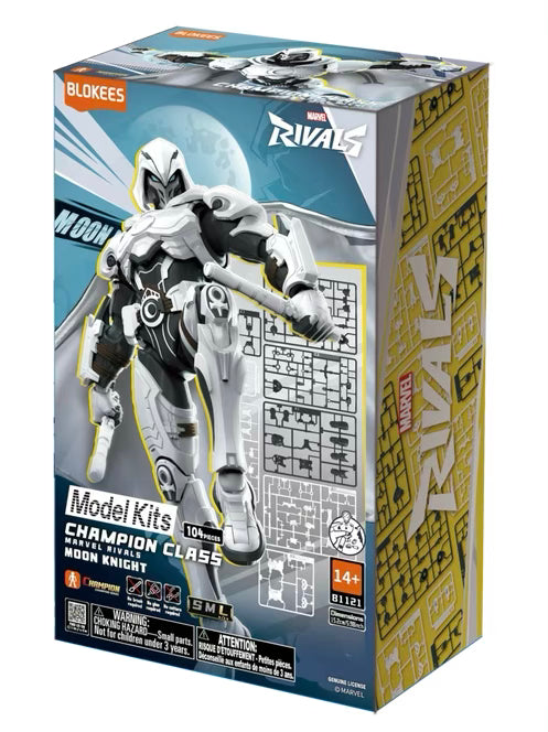 Blokees Marvel Rivals Champion Class Moon Knight Model Kit