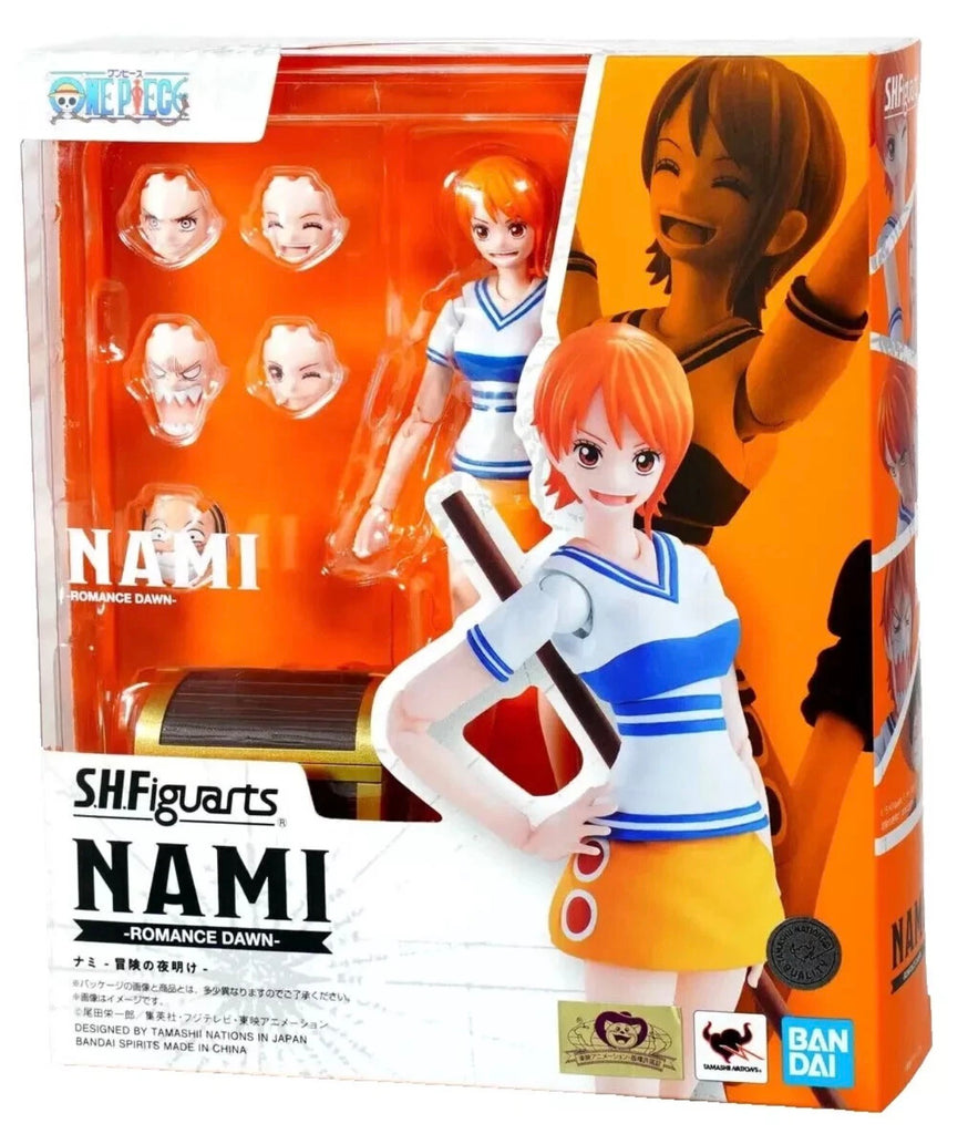 Bandai S.H.Figuarts Nami Romance Dawn One Piece Action Figure