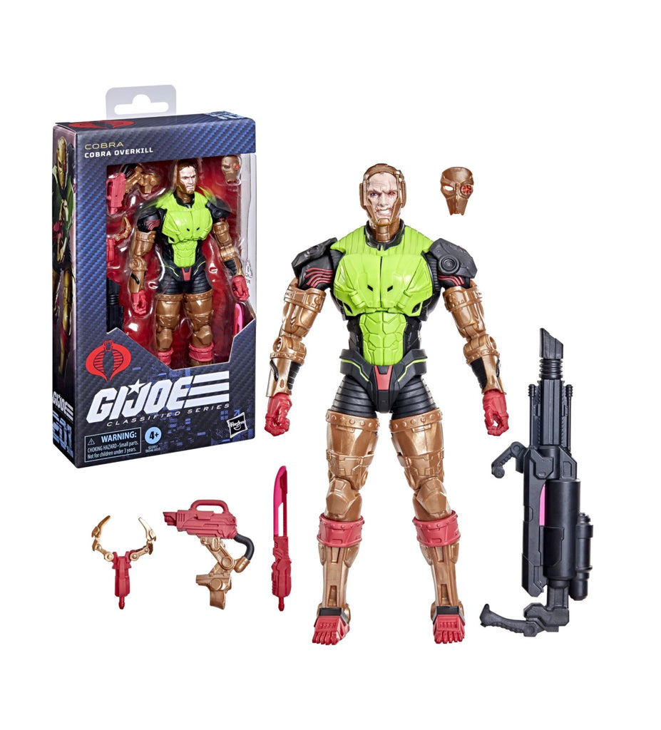 Hasbro G.I. JOE Classified Series COBRA OVERKILL Figure