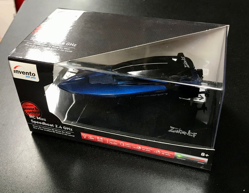 Invento RC Mini Speedboat Blue Lost 4 Toys
