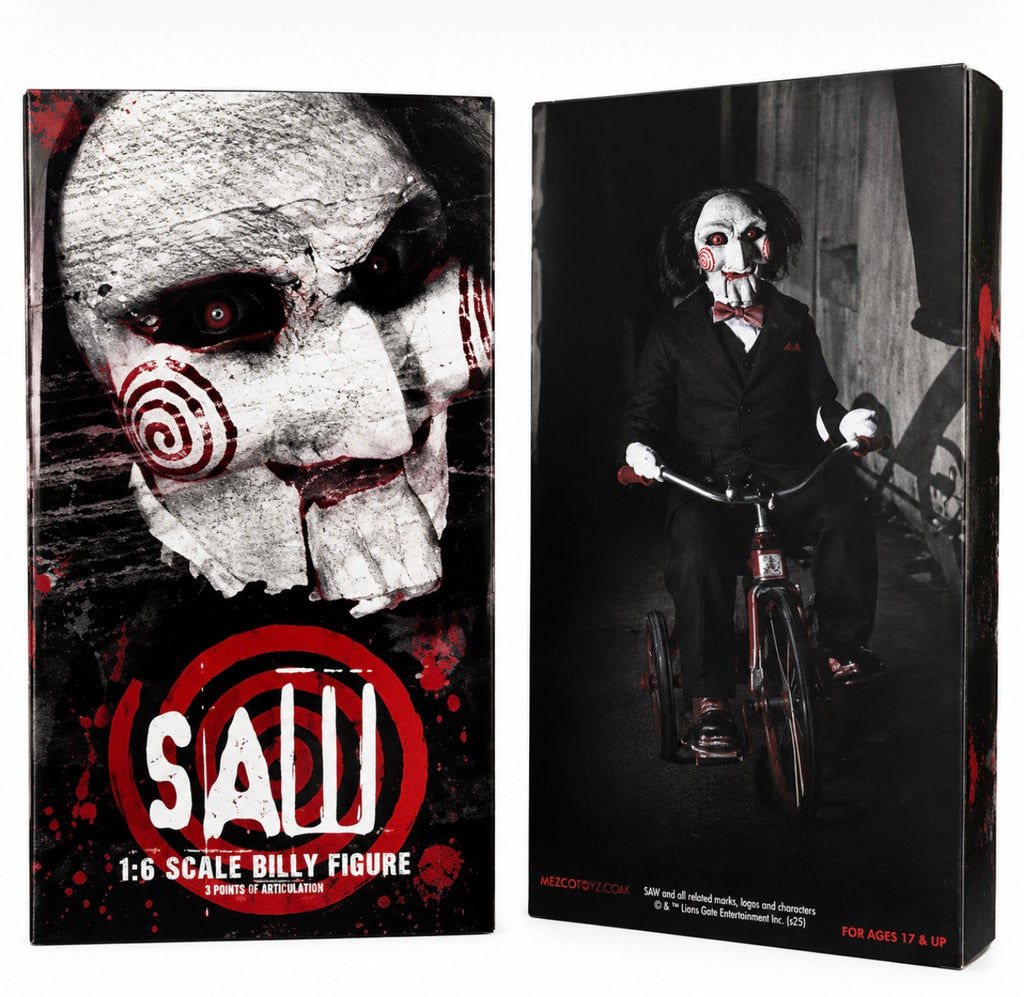 Trick Or Treat Studios Saw 1:6 Scale Billy Figure With Tricycle