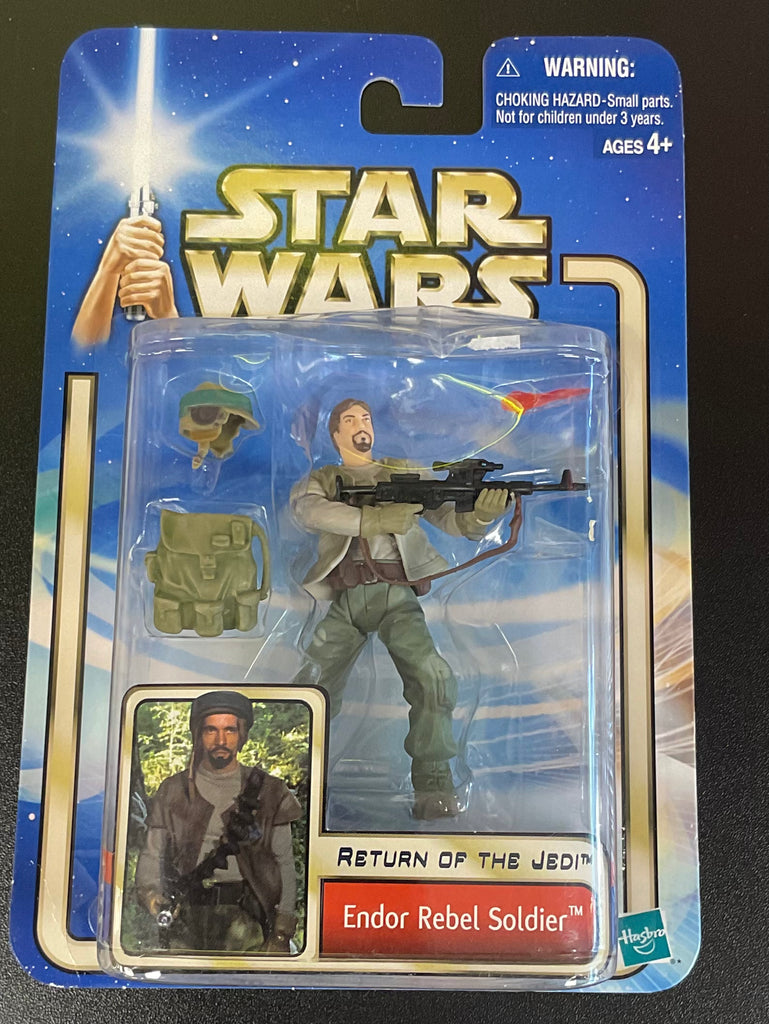 Hasbro Star Wars Return of the Jedi Endor Rebel Soldier Action Figure