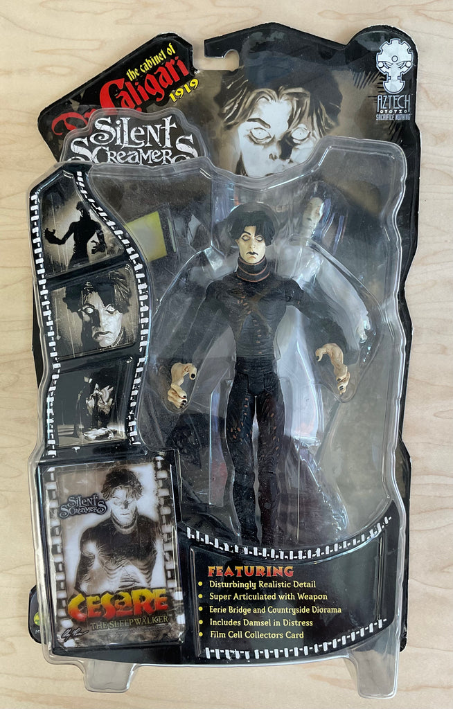 Art Asylum Silent Screamers The Cabinet of Dr. Caligari Cesare The Sleepwalker Action Figure
