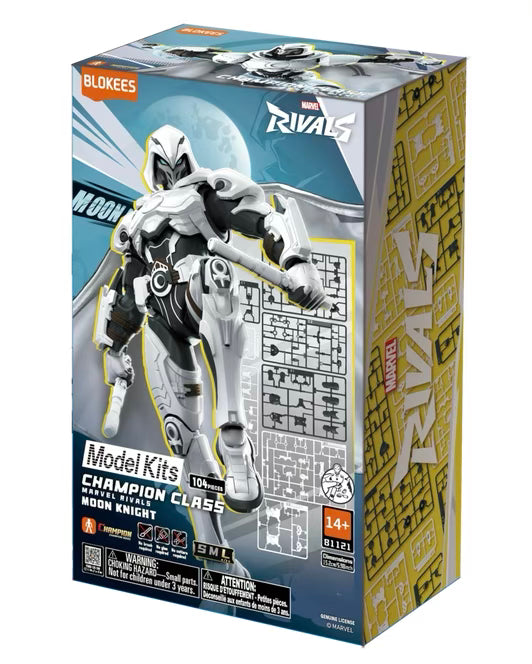 Blokees Marvel Rivals Moon Knight Model Kits Champion Class