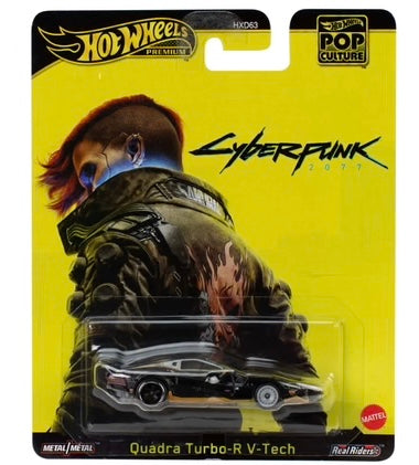 Hotwheels Premium Cyberpunk 2077 Quadra Turbo-R V-Tech
