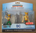 Funko DC HeroWorld Series 1 Hawkgirl and Hawkman Vinyl Collectibles