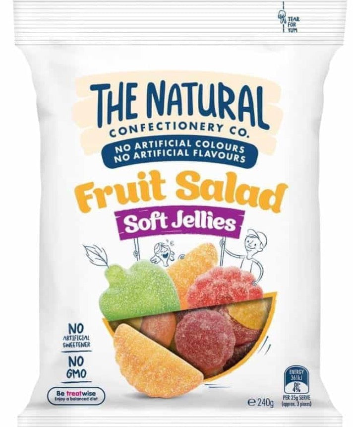 The Natural Fruit Salad Soft Jellies