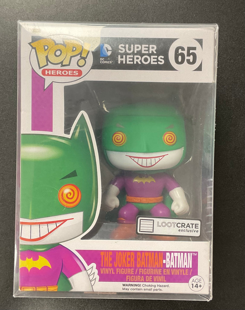 Funko POP! Heroes The Joker Batman-Batman Vinyl Figure LootCrate Exclusive