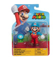 Jakks Pacific Super Mario Ice Mario (With Ice Flower) Action Figure