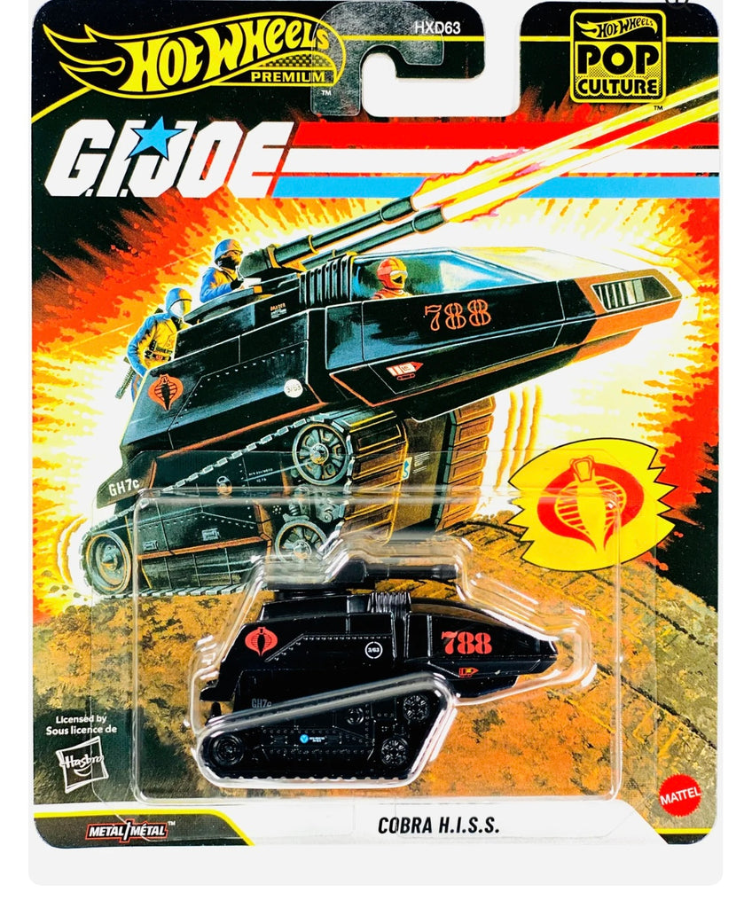Hot Wheels Premium G.I.Joe Cobra H.I.S.S. Tank