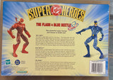 Hasbro DC Universe Super Heroes The Flash and Blue Beetle (with The Atom) Action Figure Set