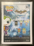 Funko POP! Heroes Batman Arkham Asylum The Joker Chrome Version Target Exclusive