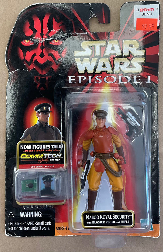 Hasbro Star Wars Episode 1 Naboo Royal Security Action Figure